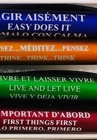 Dans tous les domaines de notre vie