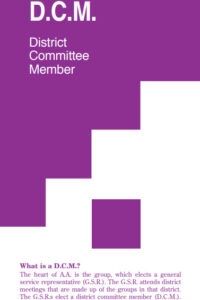 Your DCM (District Committee Member)