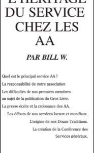 L'héritage du service chez les AA