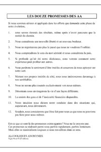 12 Promesses (plastifié)